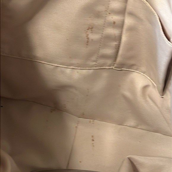 Coach silver & tan large tote bag with wristlet - Picture 15 of 17